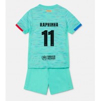 Barcelona Raphinha Belloli #11 Rezervni Dres za djecu 2023-24 Kratak Rukav (+ Kratke hlače)